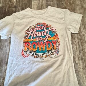 Graphic Short Sleeve Tee - Cream